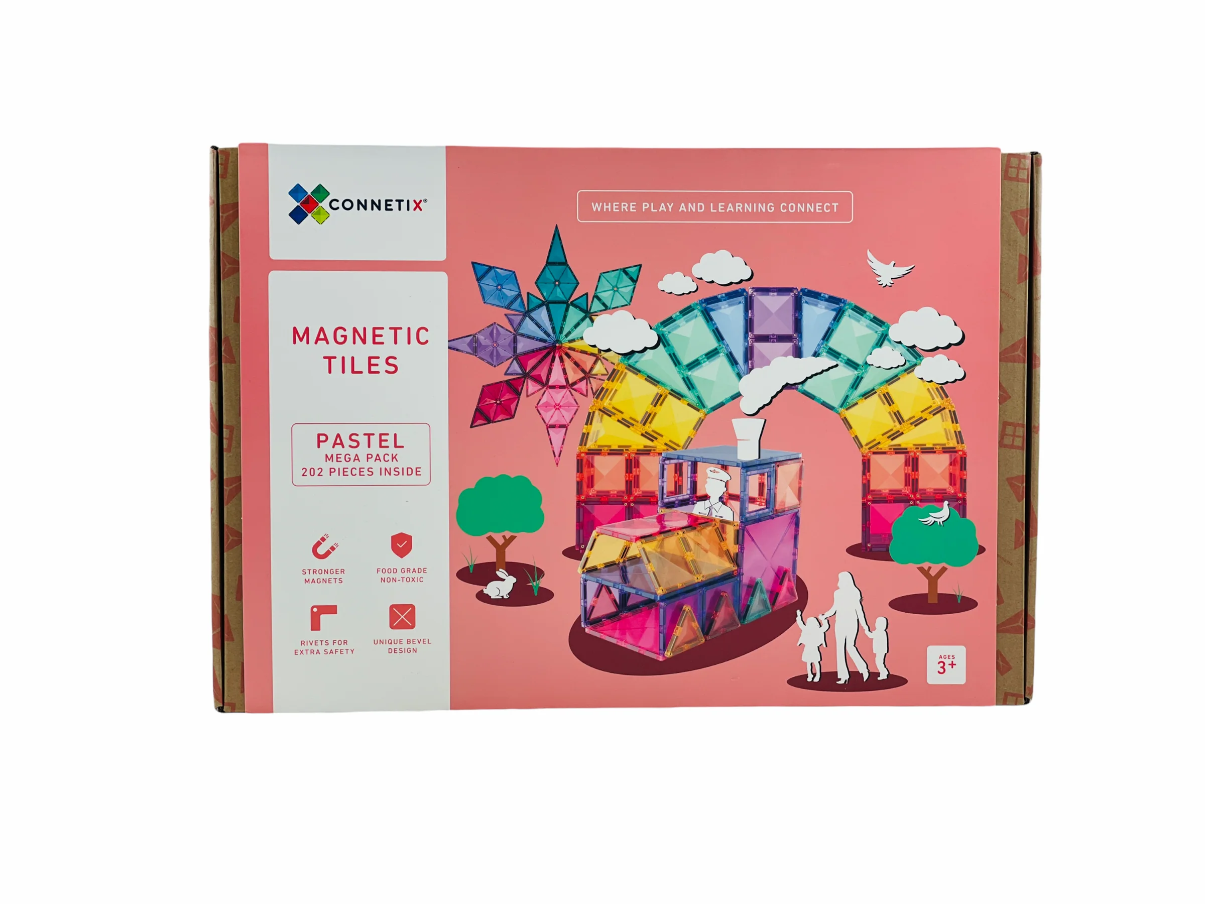 Connetix Tiles - Mega Pastel 202pc