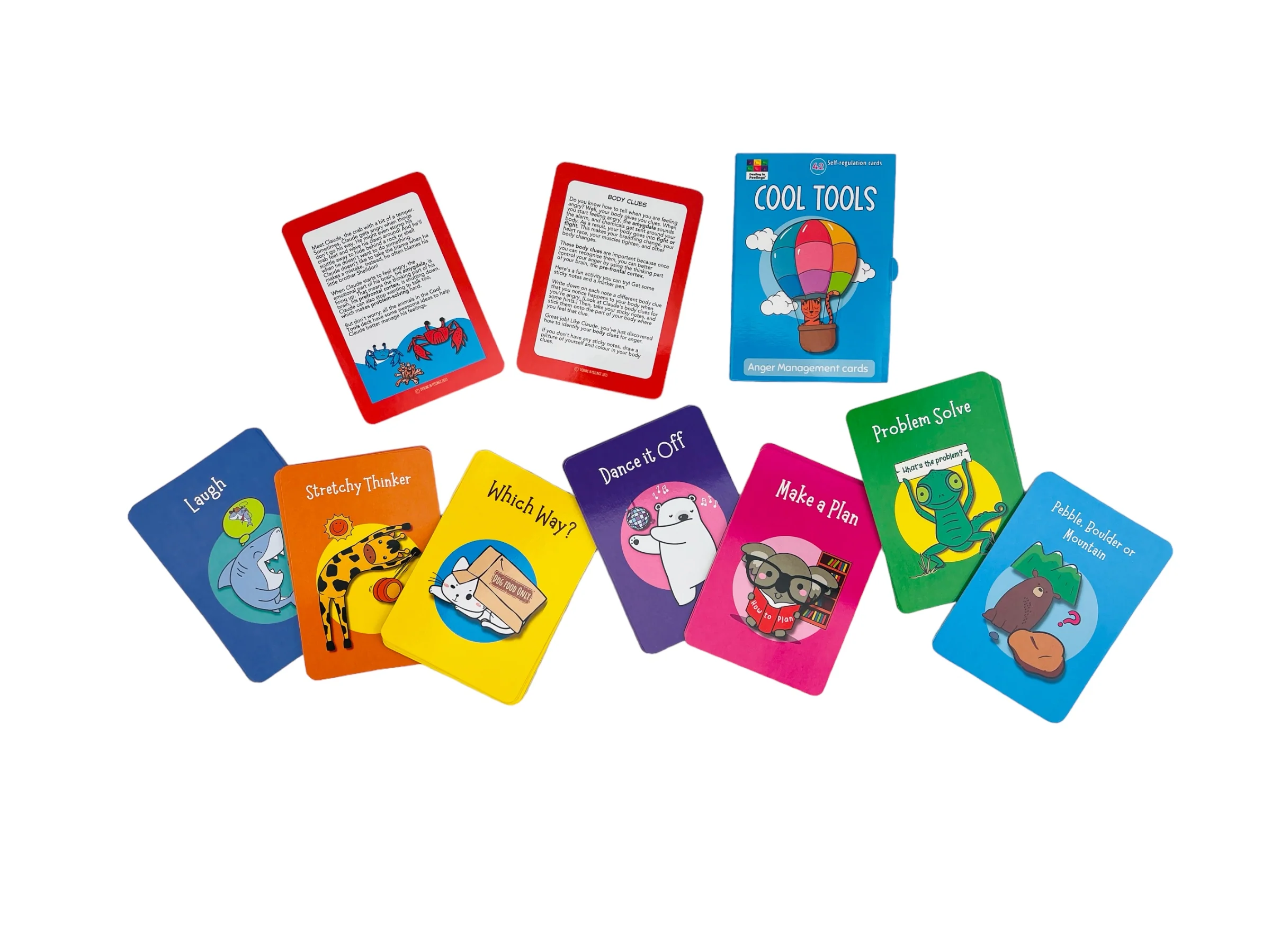 Cool Tools Anger Management & Self Regulation Cards - Image 2