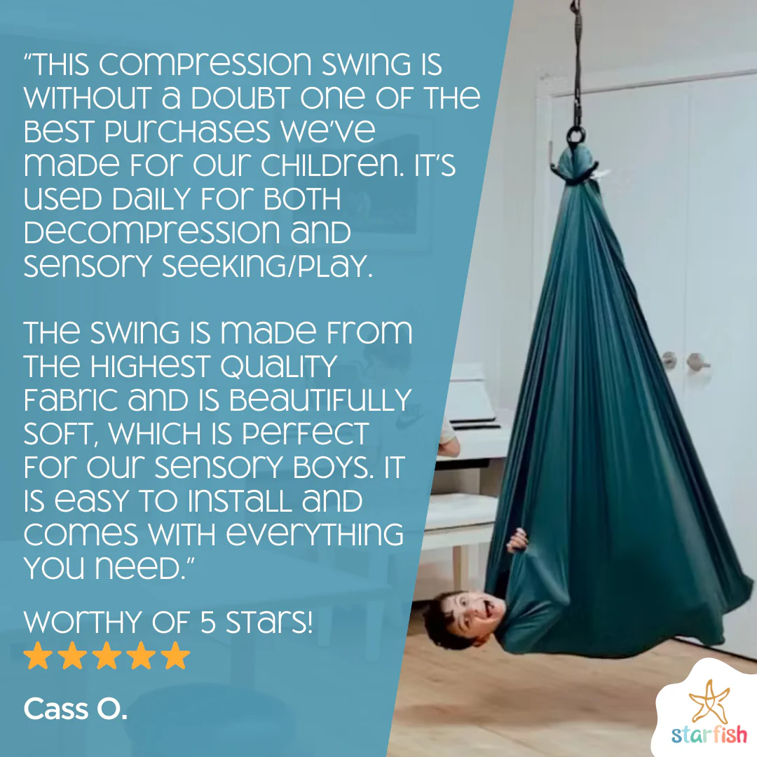 Starfish Deluxe Compression Sensory Swing - Image 6