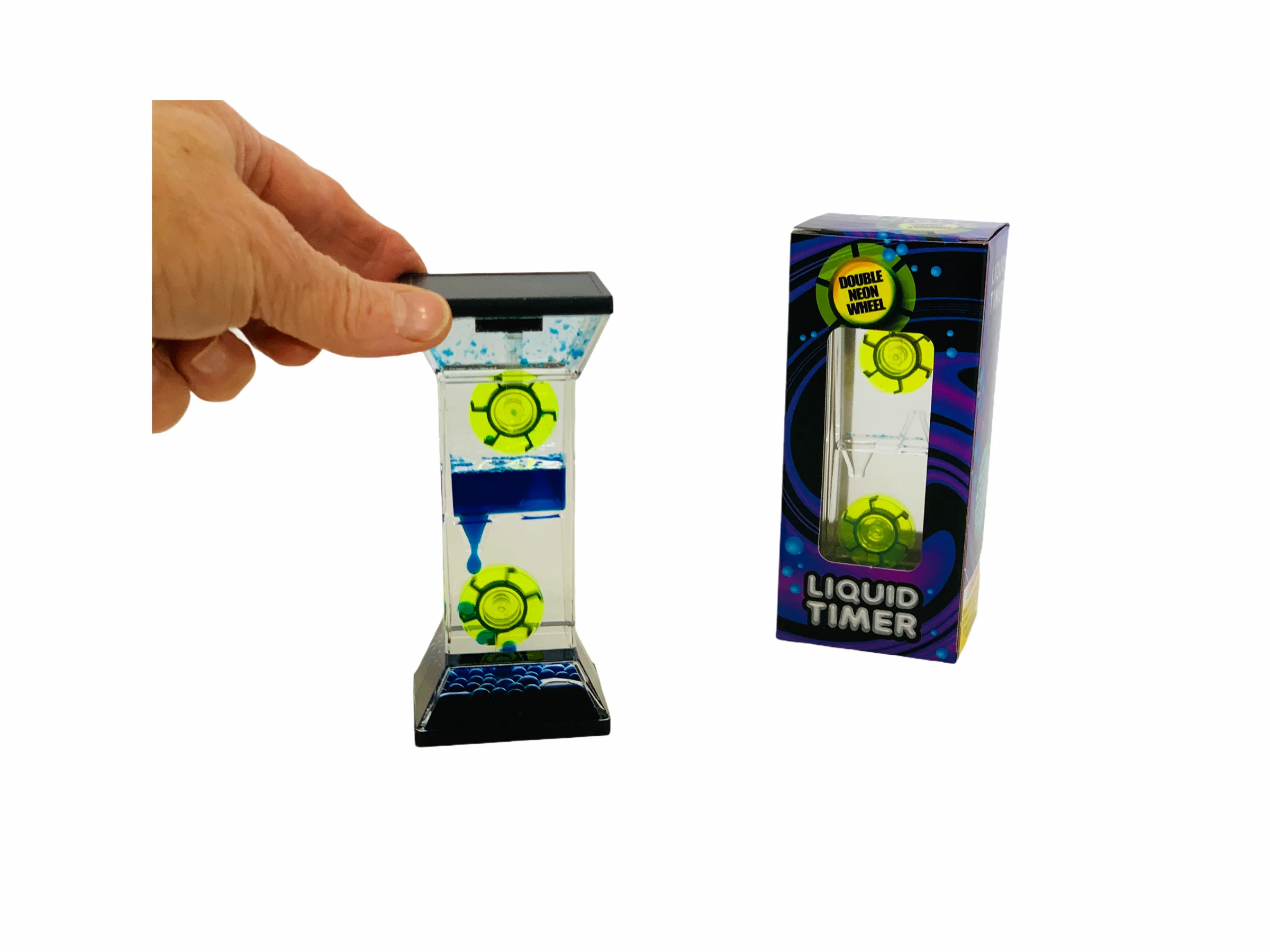 Double Neon Wheel Liquid Timer