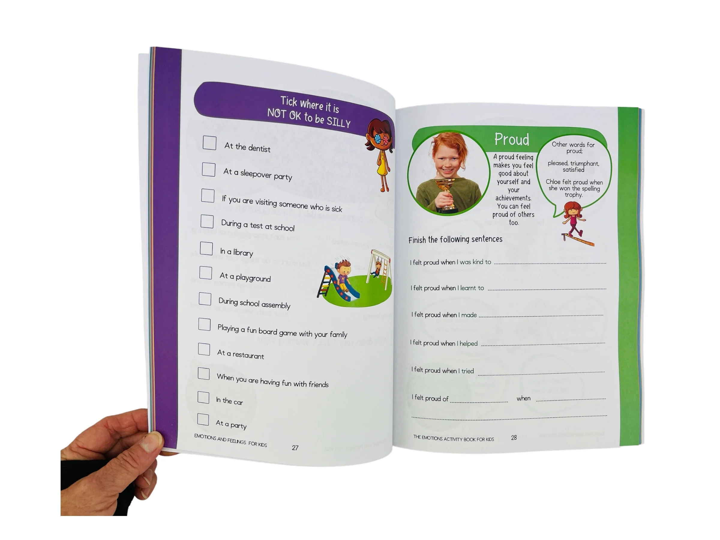 Emotions and Feelings for Kids book - Image 3