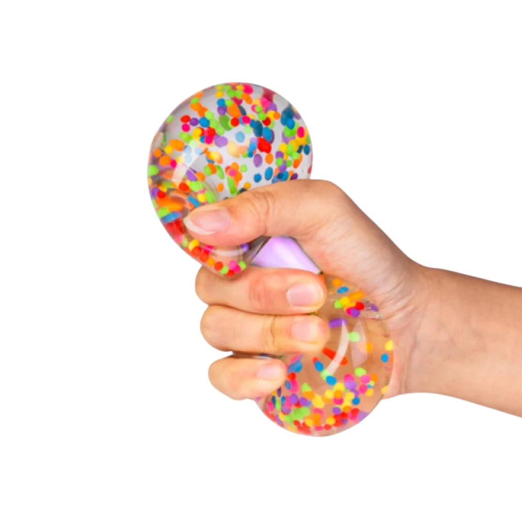 Smooshos Squishy Dumbbell - Beads - Image 2