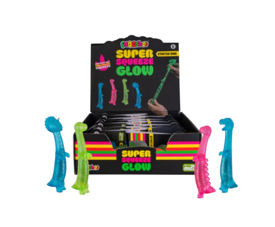 Smooshos Super Squeeze Glow - Stretch Dino