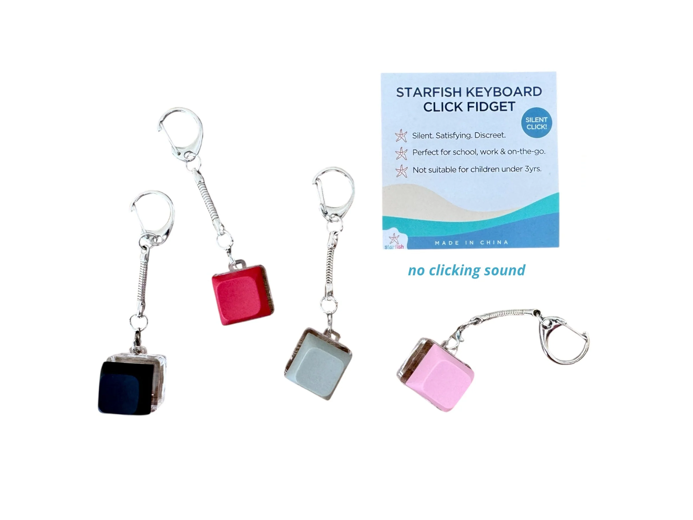 Starfish Keyboard Click Fidget (silent)